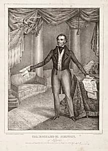 Richard Mentor Johnson by A. A. Hoffay, active 1830 - 1840