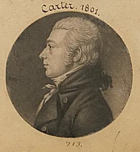 Robert Carter by Charles Balthazar Julien Févret de Saint-Mémin, 12 Mar 1770 - 23 Jun 1852