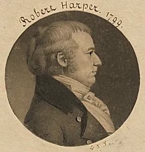 Robert Goodloe Harper by Charles Balthazar Julien Févret de Saint-Mémin, 12 Mar 1770 - 23 Jun 1852