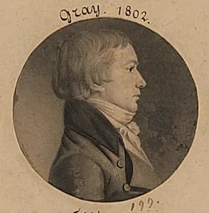 Robert Gray by Charles Balthazar Julien Févret de Saint-Mémin, 12 Mar 1770 - 23 Jun 1852