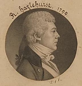 Robert Hazlehurst by Charles Balthazar Julien Févret de Saint-Mémin, 12 Mar 1770 - 23 Jun 1852