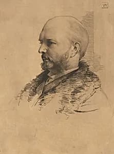 Robert Hoe by Julian Alden Weir, 30 Aug 1852 - 8 Dec 1919