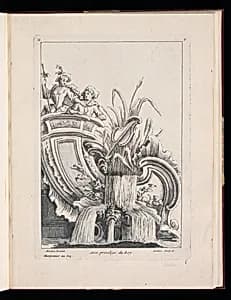 Rocaille Fountain Design