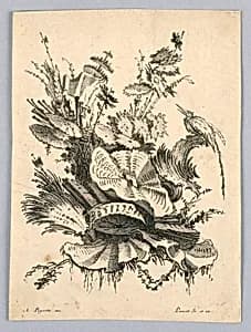 Rocaille Vignette by Alexis Peyrotte, French, 1699–1769