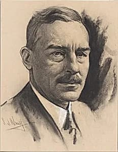Ronald Lindsay by Samuel Johnson Woolf, 12 Feb 1880 - 3 Dec 1948