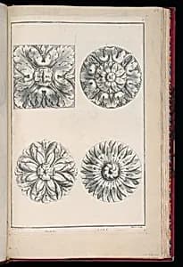 Rosette Designs by Richard de Lalonde, French, active 1780–96