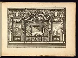 Royal Alcove by Jean Le Pautre, French, 1618–1682