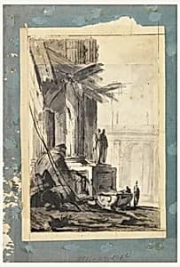 Ruin Fantasy by Louis-Joseph Le Lorrain, French, 1715–1759