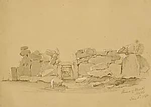 Ruins, Krindi, Malta by Miner Kilbourne Kellogg