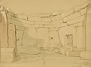 Ruins, Krindi, Malta by Miner Kilbourne Kellogg