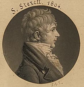 S. Sterett by Charles Balthazar Julien Févret de Saint-Mémin, 12 Mar 1770 - 23 Jun 1852