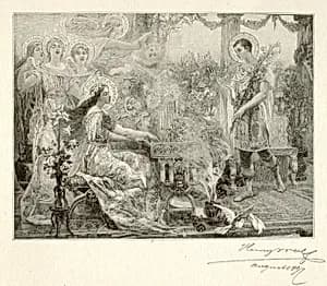 Saint Cecilia by Henry Wolf