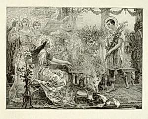 Saint Cecilia by Henry Wolf