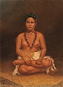 Samoan Woman by Antonion Zeno Shindler, 1813 Bulgaria-died Washington, DC 1899