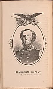 Samuel Francis Dupont by Louis Prang Lithography Company, active 1856 - 1899