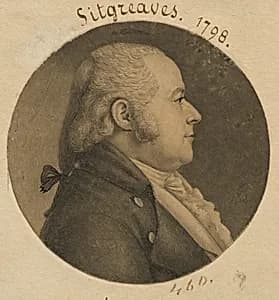 Samuel Sitgreaves by Charles Balthazar Julien Févret de Saint-Mémin, 12 Mar 1770 - 23 Jun 1852