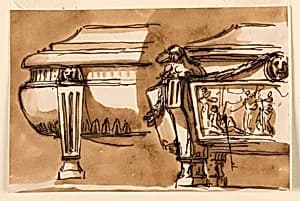 Sarcophagi by Giuseppe Barberi, Italian, 1746–1809