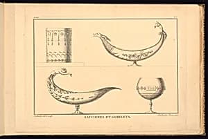 SAUCIERES ET GOBLETS