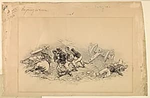 Saving a Gun by Isaac Walton Taber, American, 1857–1933