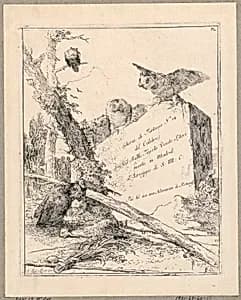 Scherzi di Fantasia by Giovanni Battista Tiepolo, Italian, 1692 - 1770