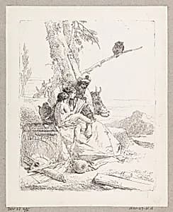 Scherzi di Fantasia by Giovanni Battista Tiepolo, Italian, 1692 - 1770