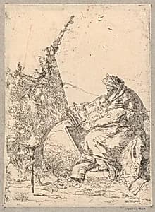 Scherzi di Fantasia by Giovanni Battista Tiepolo, Italian, 1692 - 1770