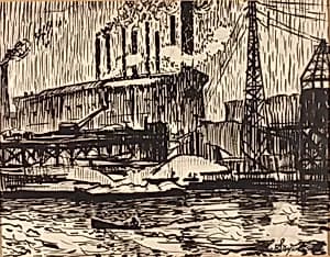 Schuylkill no. 5 by H. Lyman Saÿen