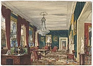 Second Empire Salon by Unknown, French