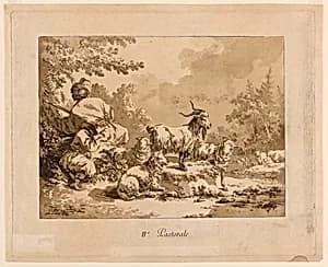 Second Pastoral by Jean Baptiste Le Prince, French, 1734–1781