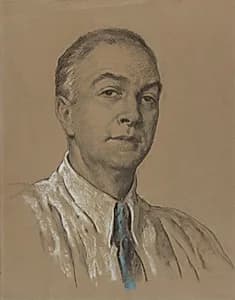 Self-portrait by Francis Luis Mora, 27 Jul 1874 - 5 Jun 1940