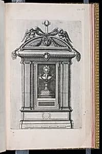 Sepulchral Monument Design by D. Antoine Pierretz, French, active 1647