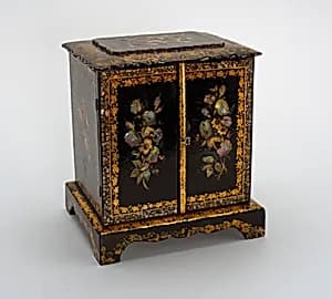 Sewing cabinet by Unknown