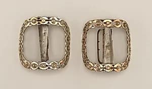 Shoe buckles by William Eley