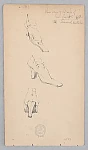 Shoe by Robert Frederick Blum, American, 1857–1903