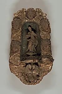 Shrine and figure by Unknown