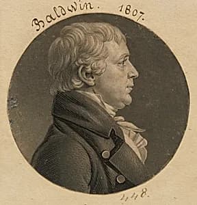 Simeon Baldwin by Charles Balthazar Julien Févret de Saint-Mémin, 12 Mar 1770 - 23 Jun 1852
