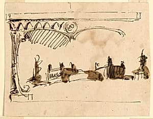 Sketch, a Table by Giuseppe Barberi, Italian, 1746–1809
