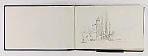 (Sketchbook) (Untitled) by George Elbert Burr