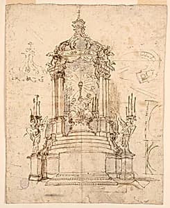 Sketches for Altars by Unknown