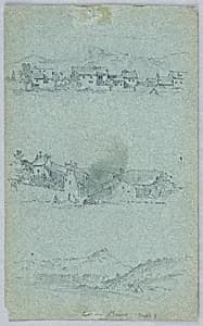 Sketches of Landscapes by Arnold William Brunner, American, 1857–1925