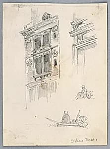 Sketches of Orléans by Arnold William Brunner, American, 1857–1925