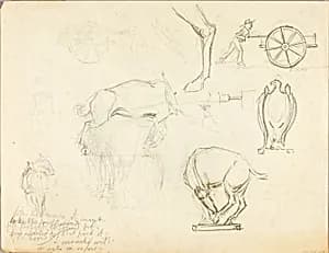 Sketches by Solon H. Borglum