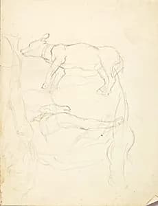 Sleeping Dog by Solon H. Borglum