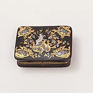 Snuff box by Johann Martin Heinrici, Swiss, 1711 - 1786