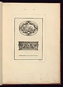 Snuffbox Design by Pierre Moreau, French, 1722 – 1798