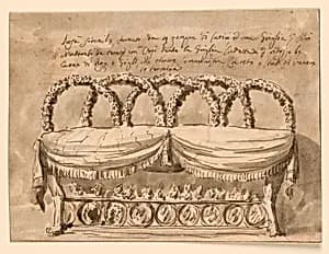 Sofa by Giuseppe Barberi, Italian, 1746–1809