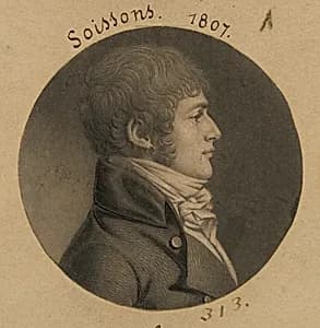 Soissons by Charles Balthazar Julien Févret de Saint-Mémin, 12 Mar 1770 - 23 Jun 1852