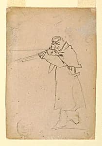 Soldier Taking Aim by Winslow Homer, American, 1836–1910