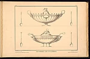 SOUPIÈRES ET CULLIÈRES by Henri Sallembier, French, ca. 1753 - 1820