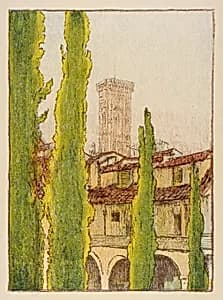 Spanish Church by Esther Blaikie MacKinnon, Scottish